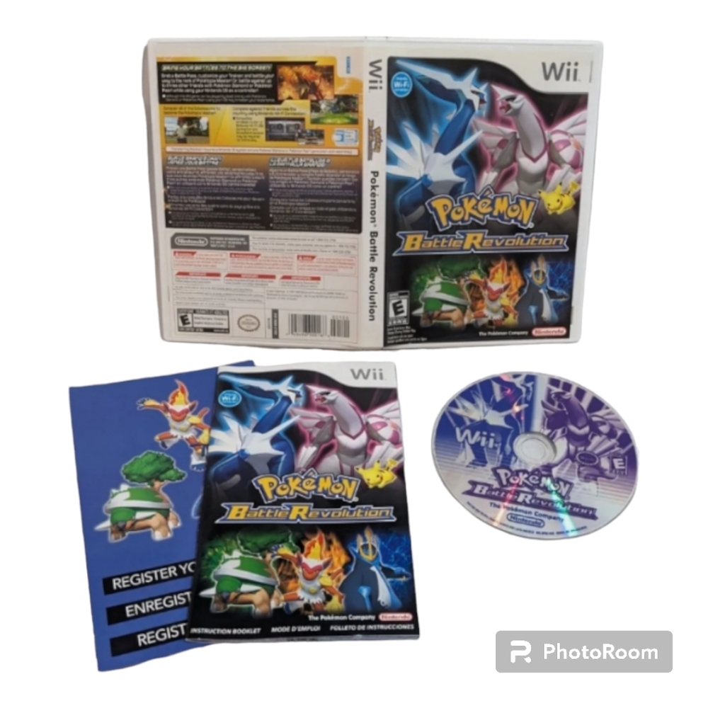 Pokemon Battle Revolution Nintendo Wii Game CIB Complete With Manual